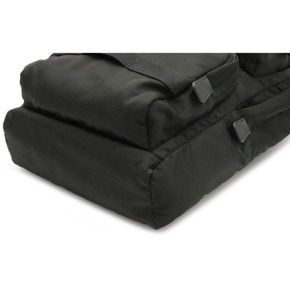 Prada Tessuto Montagn Body Bag Nylon Leather Nero Black - Picture 3 of 9